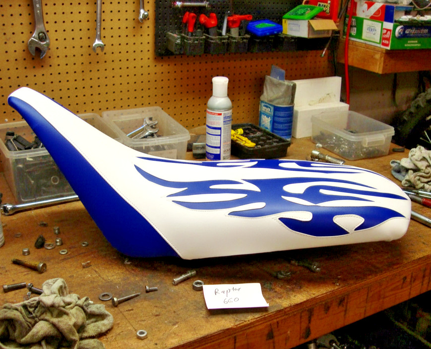 Yamaha Raptor 660 660R Seat Cover 2001 To 2004 Replacement ATV Saddle Upholstery