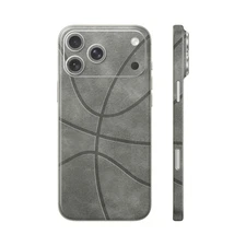 Phone Skin/Phone Wrap For iPhone, Samsung & Android Basketball leather Skin