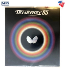 Butterfly Tenergy 05 Table Tennis Rubber 2.1 mm Red/Black Table Tennis