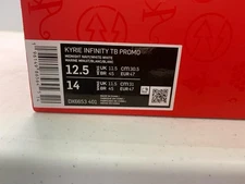 Nike Kyrie Infinity TB Promo Size 12.5 MidnightNavy/White (DX6653-401) NEW