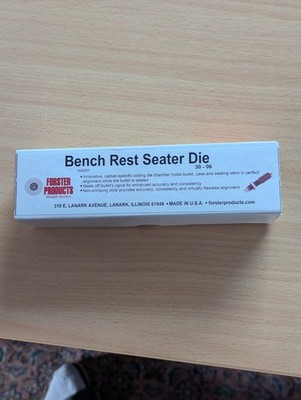 Forster Benchrest Die