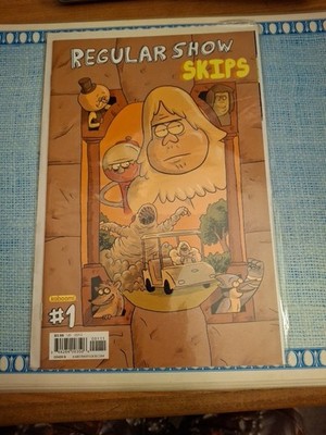 Kaboom! Studios Regular Show Skips #1 Comic Book Cover B