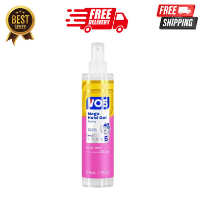 VO5 Mega Hold Haarstyling Gel Spray, 200 ml