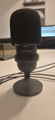 HyperX SoloCast Gaming-Mikrofon, PC/PS4 Schwarz inkl. Pop-Schutz