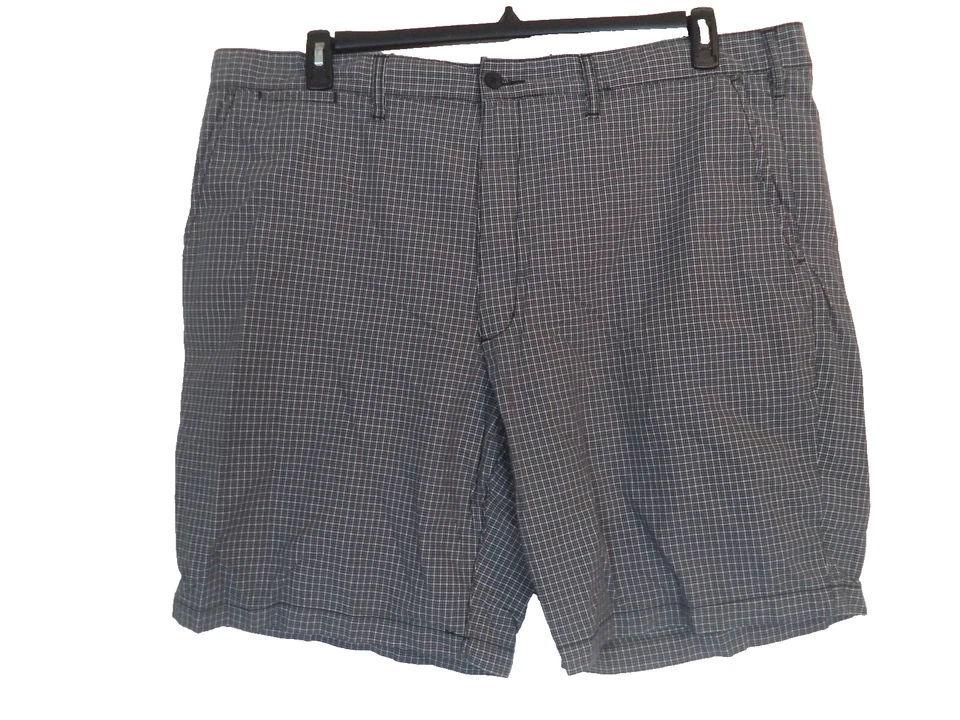 Pantalones Cortos Para Hombre True Black Claiborne Pequeños Franela Frente Plano. Talla 46. 100% algodón Foto 2 de 4