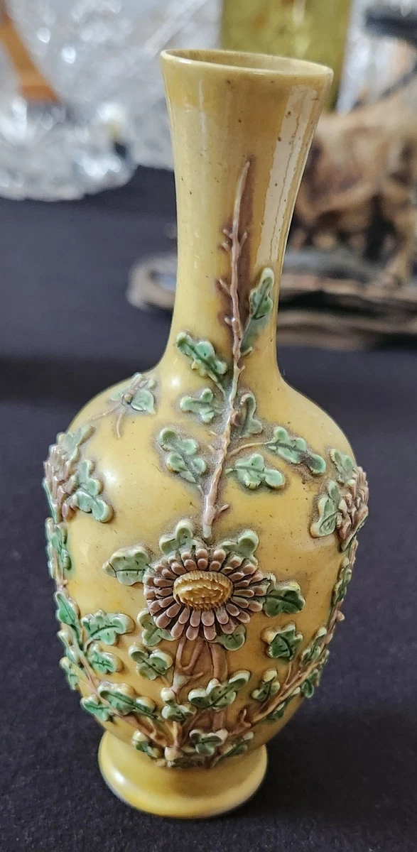 陶瓷黄色1900-1940 中国古董花瓶| eBay
