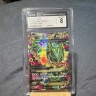 M Rayquaza EX Roaring Skies 105/108 CGC 8 Ultra Rare Full Art Holo Pokémon Card