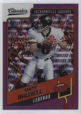 2021 Classics Premium Edition Purple Timeless Tributes 28/35 Mark Brunell 1h7f