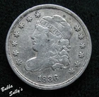1836 Capped Bust Half Dime — photo from another recent sale