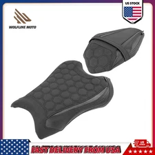 WOLFLINE Moto Driver Pillion Seat For Kawasaki Ninja ZX10R RR 2021-2025 Comfort
