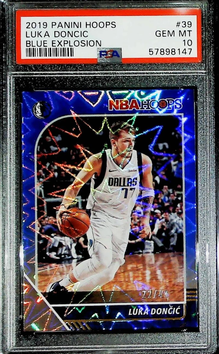 Luka Dončić 10 Graded Basketball Rookie Sports Trading Cards