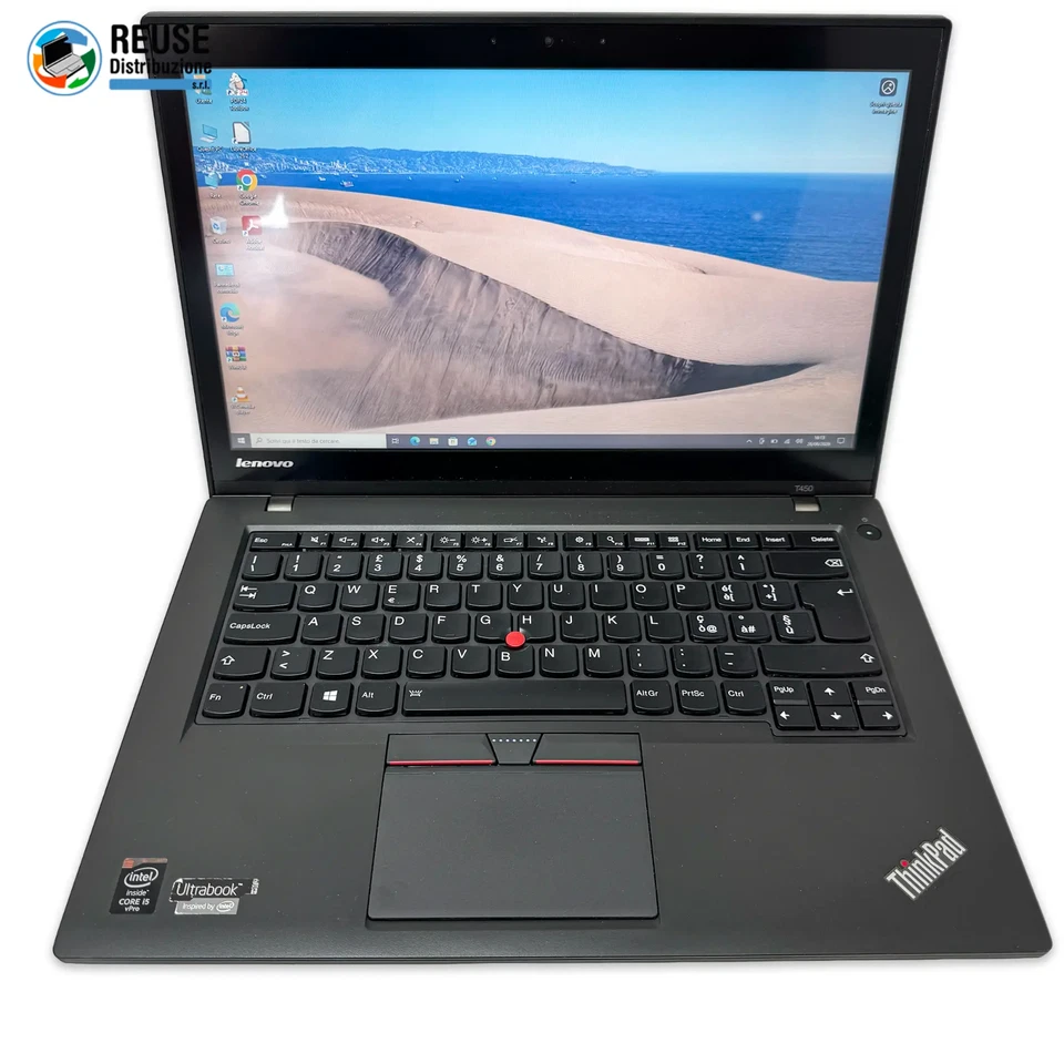 Lenovo ThinkPad T450 · i5-5300U · 8GB · 256GB, foto 1 di 5