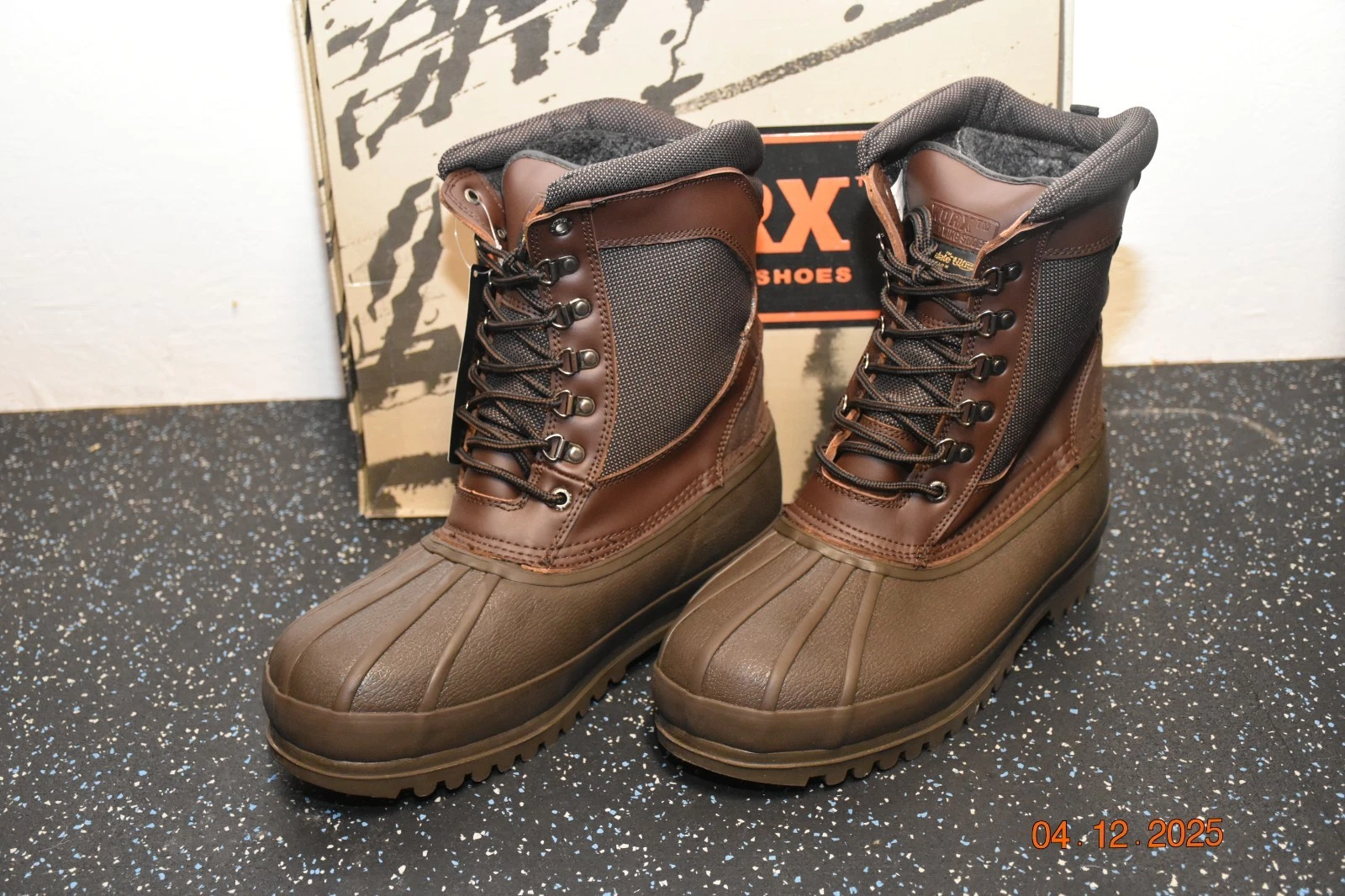 New Vtg Red Wing Shoes WORX SNOW Pac 5912 BOOTS WINTER MENS SIZE 9EE Run Big