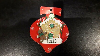 Personalisierter (ISAAC) Christbaumschmuck