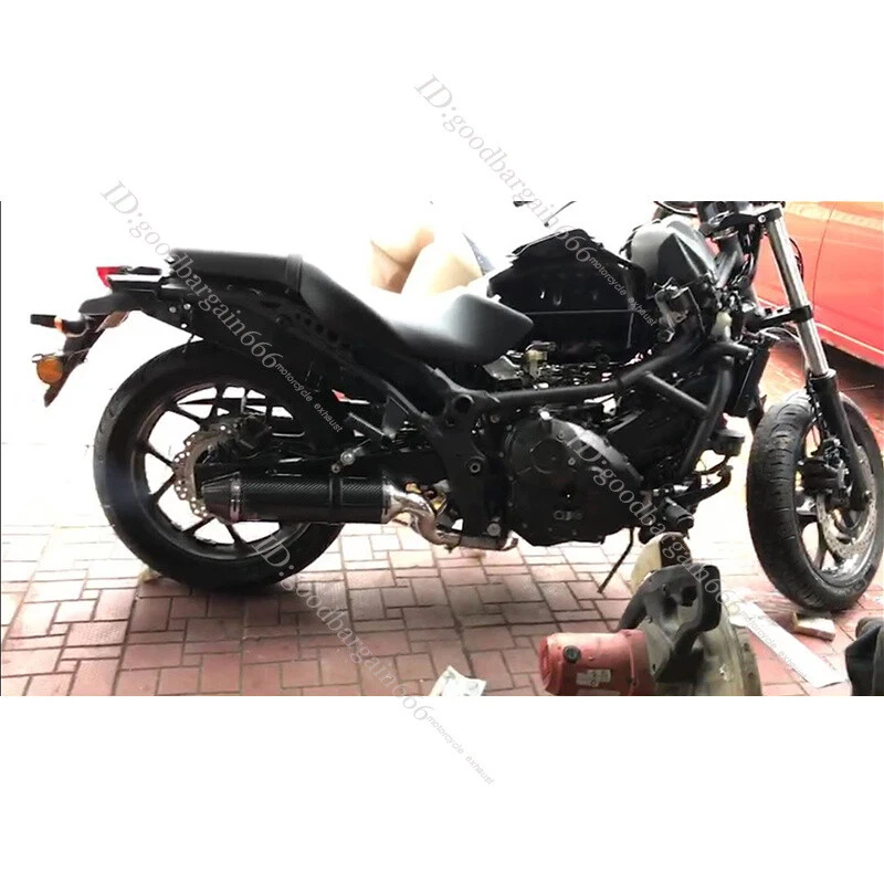Tubo de escape para motocicleta Honda CTX 700 51 mm puntas silenciadoras extraíbles DB Killer Foto 2 de 4