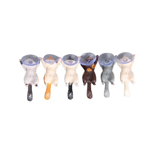 6Pcs Kickstand Phone Stand Cats Phone Sucker Holder Cat Smartphone Stand - 第 7/12 張圖片