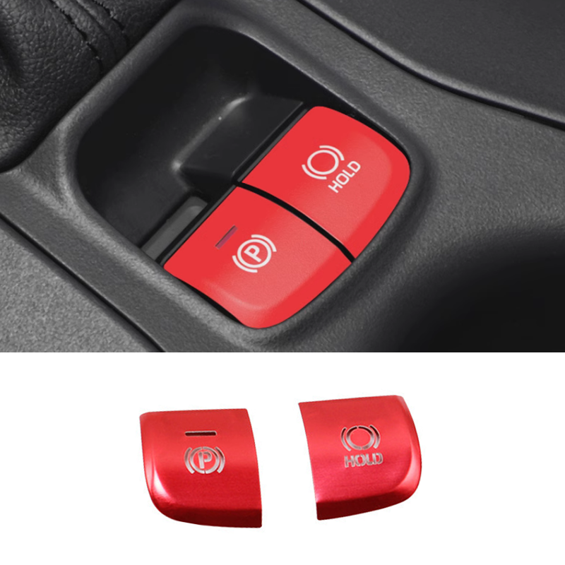 For Toyota Corolla 2019-2024 Red Gear Accessories P Gear Brake Hold Frame Trim