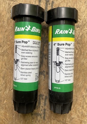 Rain Bird Sure Pop 4 in. H Adjustable Sprinkler Spray Head Rain Bird Sure Pop 4 in. H Adjustable Sprinkler Spray Head
