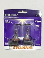 Sylvania H11 XtraVision High Performance Halogen Headlight Pair Set 2 Bulbs