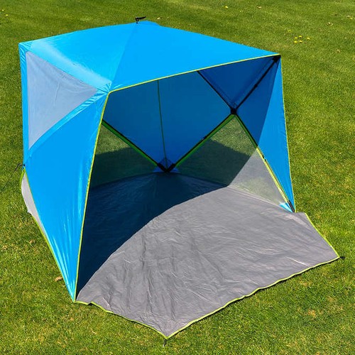 Old Bahama Bay, Pop Up Shelter Tent Canopy Portable Shade Beaches Backyard Camp - Picture 10 of 11