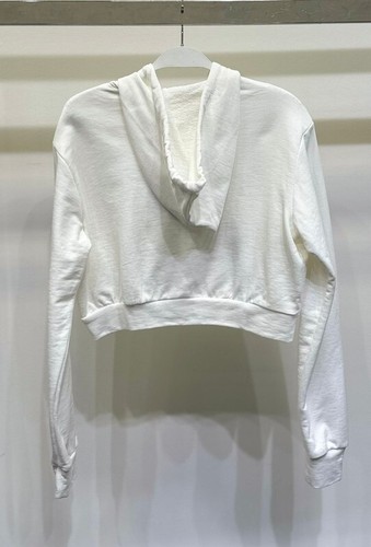 CROPPED ZIP-UP HOODIE & DRAWSTING PANTS SET. MADE IN ITALY - Picture 22 of 27