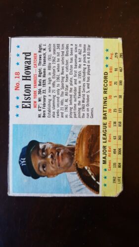 1963 post, jell-o baseball cards #1 to #99, hand cut, complete your set - Picture 28 of 189