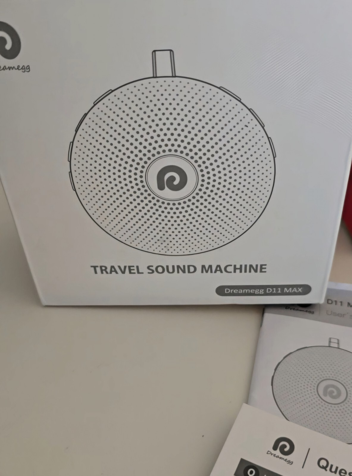 Dreamegg White Noise Machine - Portable Sound Machine for Adult Baby-image