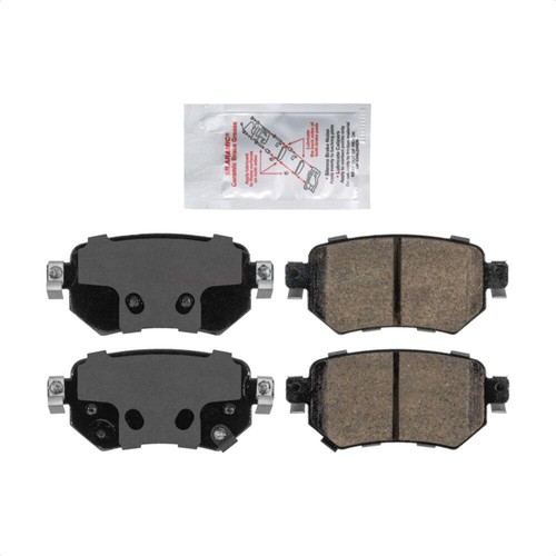 For 2016-2018 Mazda 6 Front Rear Ceramic Pads And Disc Brake Rotors Kit - Picture 6 of 18