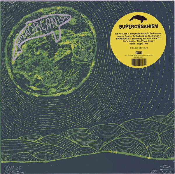 洋楽 superorganism color vinyl LP SUPERORGANISM - SUPERORGANISM (#887828041312
