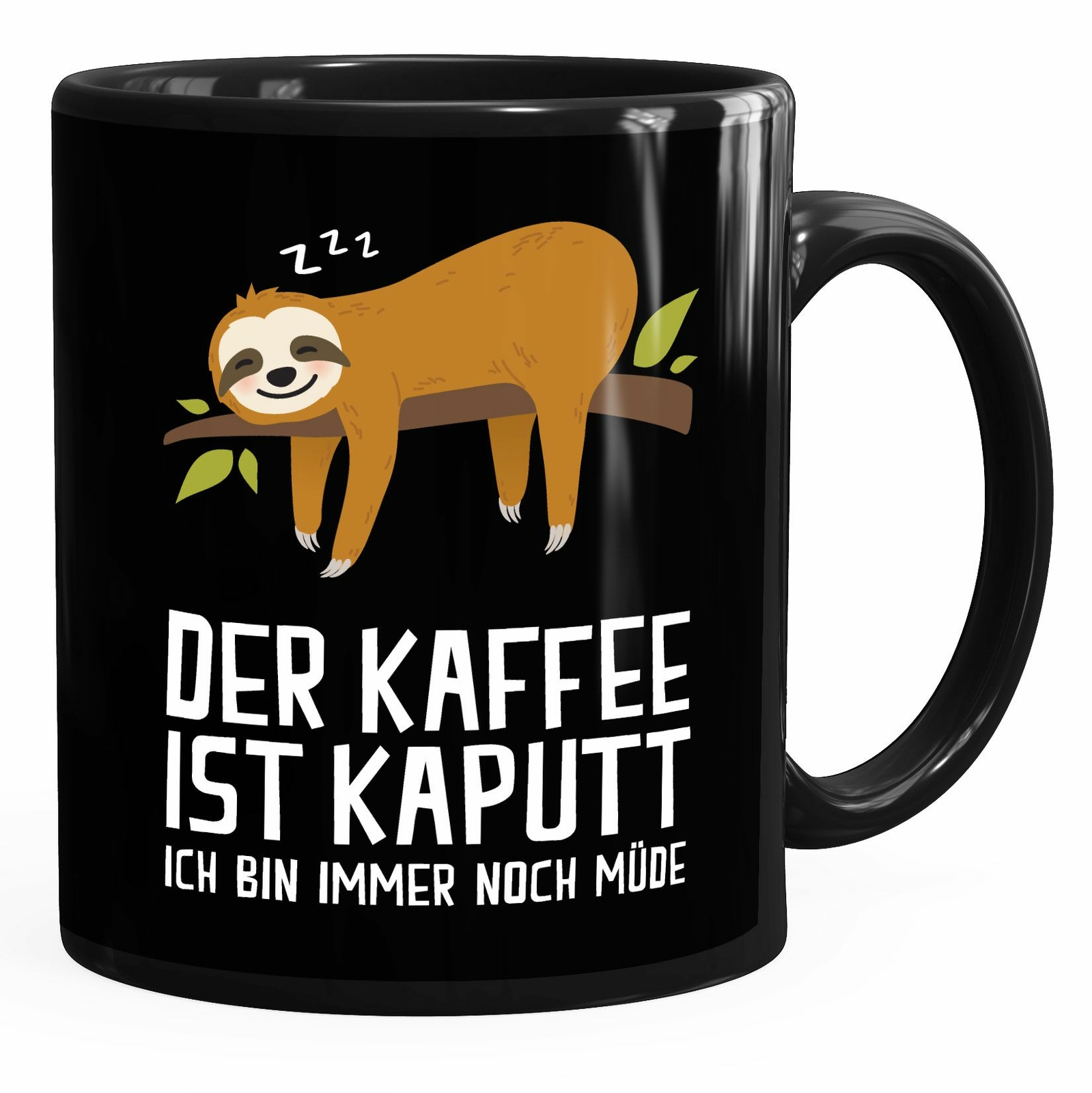 Кофейная чашка С надписью Ленивец, Кофе Остыл, Я Все Еще Устал.