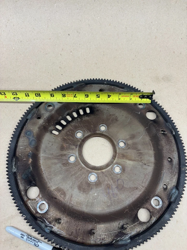 1988 - 1997 福特 F250 F350 FI 460 7.5L 升 E4OD FLEXPLATE FLYWHEEL 自动 164 牙齿 — 第 3/4 张图片