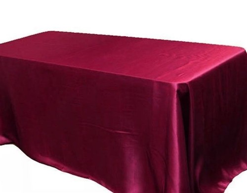 60x102" inch Rectanglular Satin Tablecloth Wedding SEAMLESS Catering - Picture 4 of 39