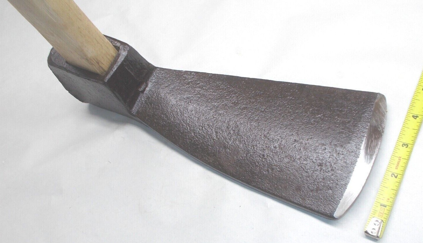 Adze, Woodworkers Vtg. WARWOOD Pennsylvania Railroad Logo, New Handle, USA