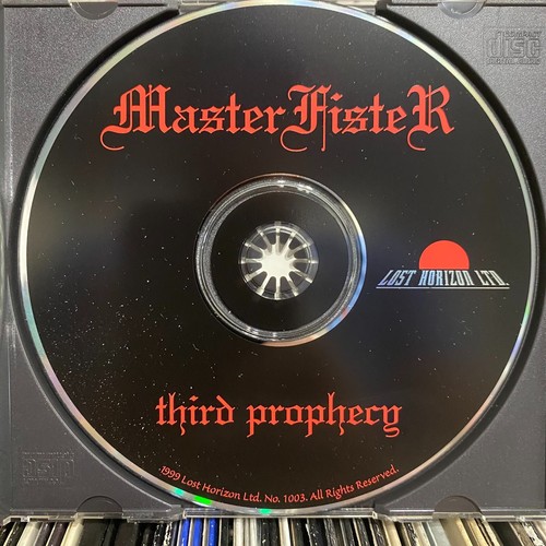 MASTER FISTER - THIRD PROPHECY (CD) 1999!!! RARE!!! LOST HORIZON LTD. 1003 - Picture 4 of 6