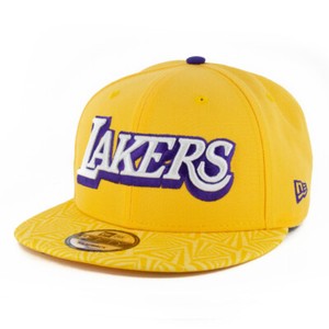 New-Era-9Fifty-City-Series-19-Los-Angeles-Lakers-Snapback-Hat-Yellow-Men-039-s-Cap