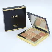 O HUI Real Color Eye Palette 5.4g #01 Beige Moment #02 Mood Pink Shadow K-Beauty