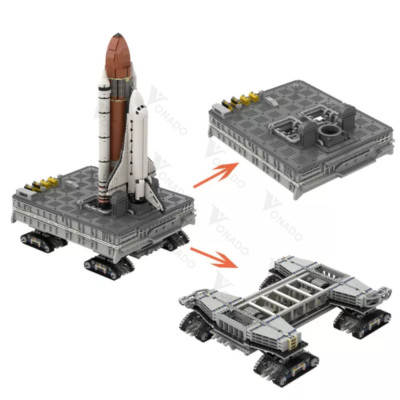 Launch Pad Shuttle Expedition Crawler Transporters Building Blocks Set Brick Toy