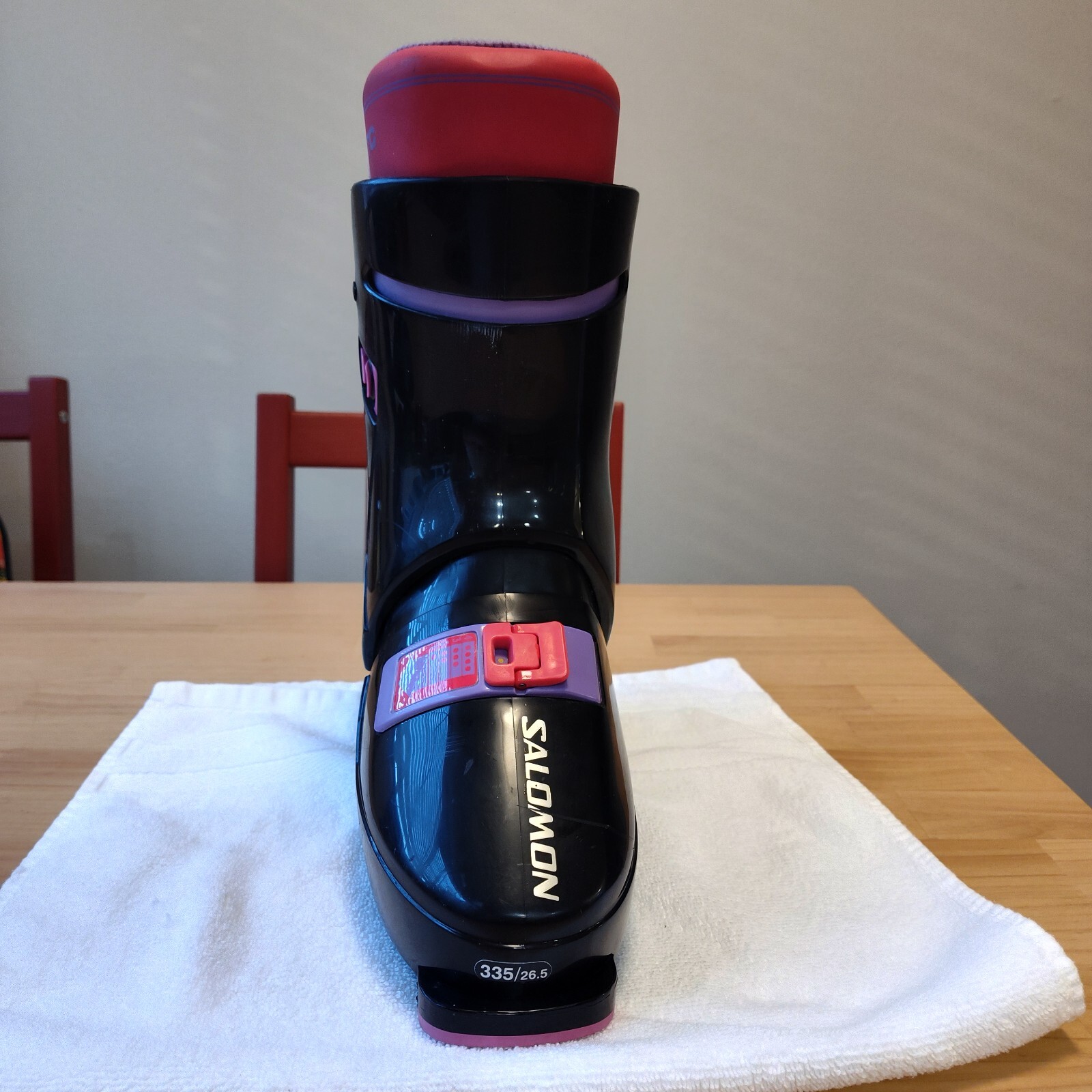 Scarponi da sci Salomon 520 vintage anni 90 Mondo 26 5 Autofit Made in France