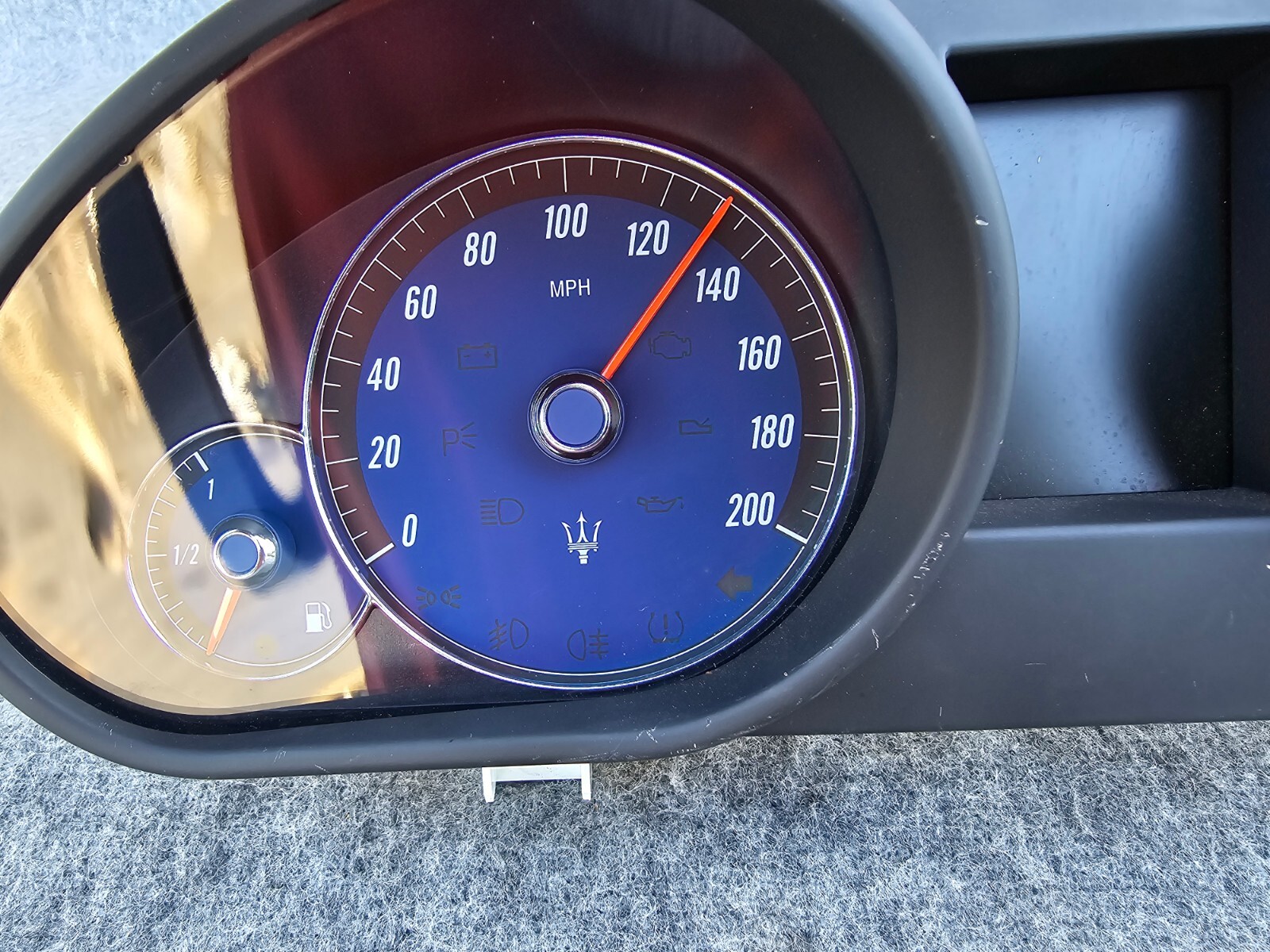 INSTRUMENT CLUSTER SPEEDOMETER ASSEMBLY OEM 36k 08-19 MASERATI GRANTURISMO M145