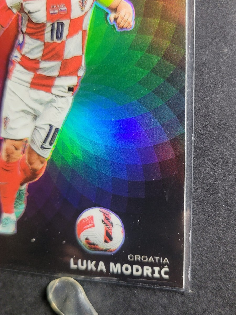 LUKA MODRIC 2022 PANINI PRIZM FIFA WORLD CUP * COLOR WHEEL * SP 