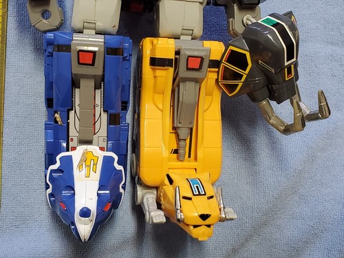 POWER RANGERS DELUXE DINO MEGAZORD COMPLETE 1991 bandai - Picture 3 of 10