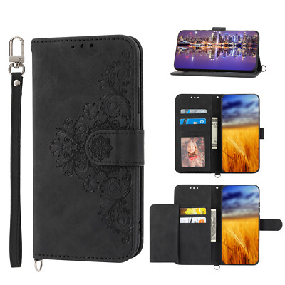 For Xiaomi Redmi Note 13 Pro 12 11 PU Leather Flip Wallet Stand Slim Case Cover