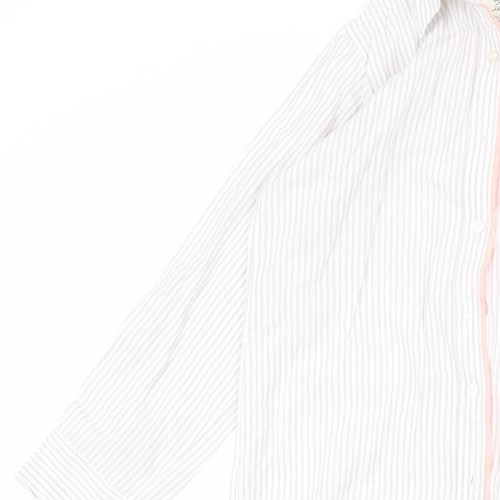 Primark Womens White Cotton Blend Button-Up Size Sed - Love to lo - Picture 8 of 12