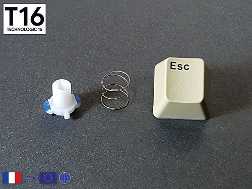 Commodore Plus/4 Qwerty_1 Touche Clavier 1 Ressort 1 Piston/1 Key+Plunger+Spring - Imagen 71 de 88