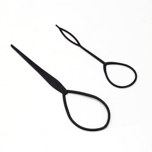 2 Pcs Chignon Maker Queue De Cheval Fabricant Tresse Coiffures Queue Topsy Outil - Zdjęcie 10 z 11