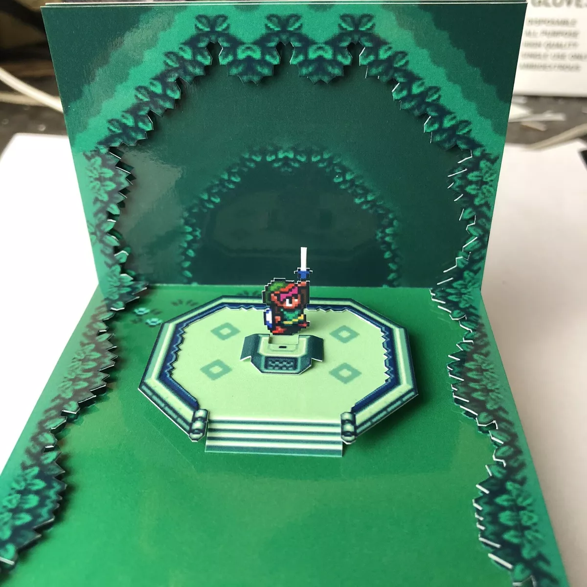 The Legend Of Zelda A Link To The Past 3D Cube Handmade Diorama - Nintendo  Snes | Ebay