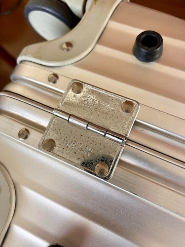 Rimowa Topas 104L Silver 4-wheels Carry Case Suitcase - Picture 10 of 20