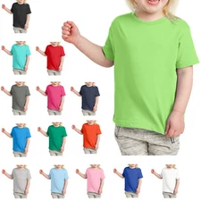 Mafoose Short Sleeve Toddler Classic Fine Jersey Soft Crewneck Tee RS3321