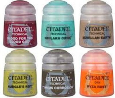 Citadel Technical  verschiedene 12 + 24ml  Farbtöpfe (GP1L ab 240 )
