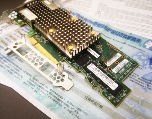 LSI 9480-8e LENOVO THINKSYSTEM 7Y37A01087 930-8E 4Gb Flash PCIE 12GB ADAPTER - Bild 5 von 8